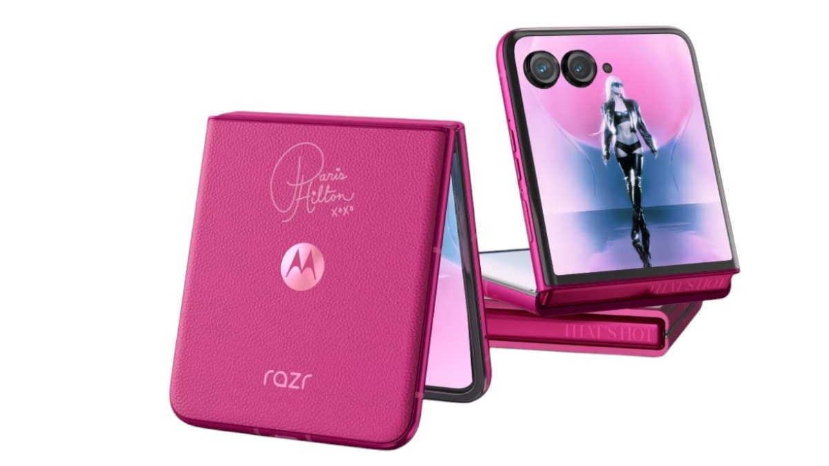 Motorola Razr+ Paris Hilton Edition With Custom Accessories Launched: Price, Features